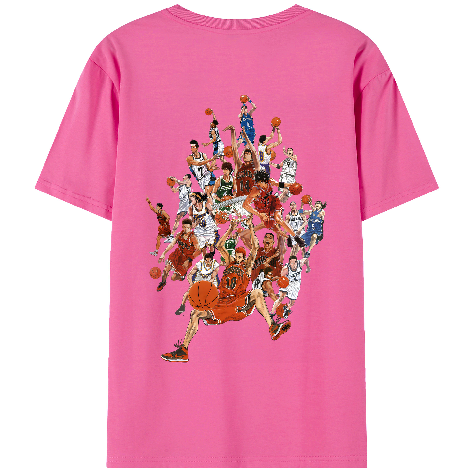 （画像用） SLAM DUNK／スラムダンク レディース半袖Tシャツ(バックプリント)